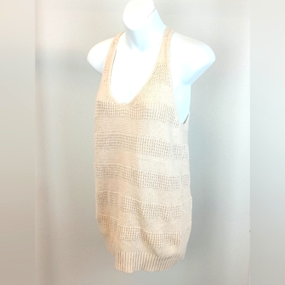 Knitting tank top